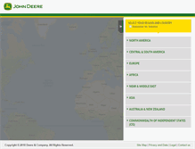 Tablet Screenshot of dealerlocator.deere.com